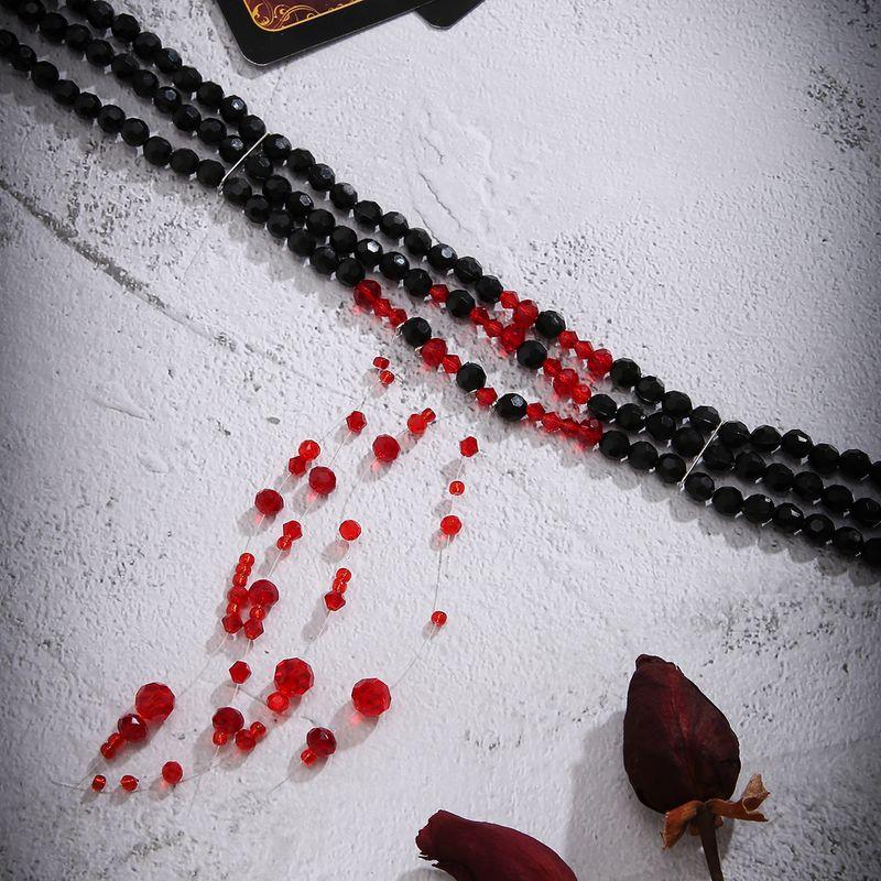 Vintage Tassel Crystal Necklace for Women 2026 European and American Trendy Niche Design Personality Internet Celebrity Style Versatile Clavicle Chain