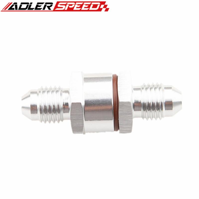 A+ ADLERSPEED AN3 AN4 AN6 AN8 Male To 3AN 4AN 6AN 8AN Male High Flow Turbo Oil Feed Line Filter 80 Micron Black/Silver/Red/Blue