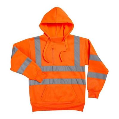 Mens Hi-Vis Pullover Hoodie