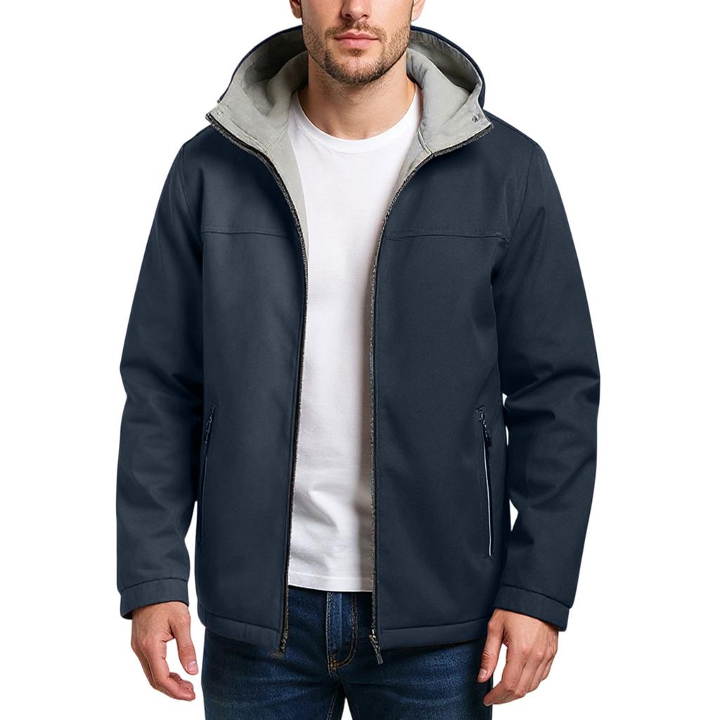 Men's Leisure Hooded Hood Jacket Coat