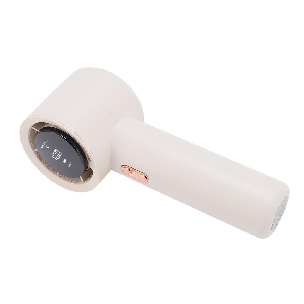 Portable Handheld Turbo Fan 199 Gears Wind 3000mAh USB Rechargeable Digital Display Portable Mini Fan for Outdoor