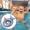 Cartoon Shark Inflatable Toy for Boys Girls PVC Water Toys Swimming Floating Seat Boat Summer Outdoor Pool Water Inflatable Ring