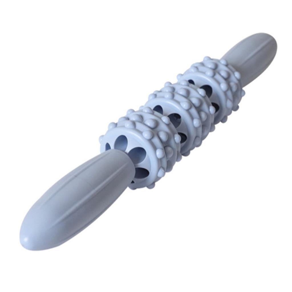 Muskelroller Massagestab Floating Point Design PP Massagerollerstab für Fitness Muskelkater Entspannung Blau