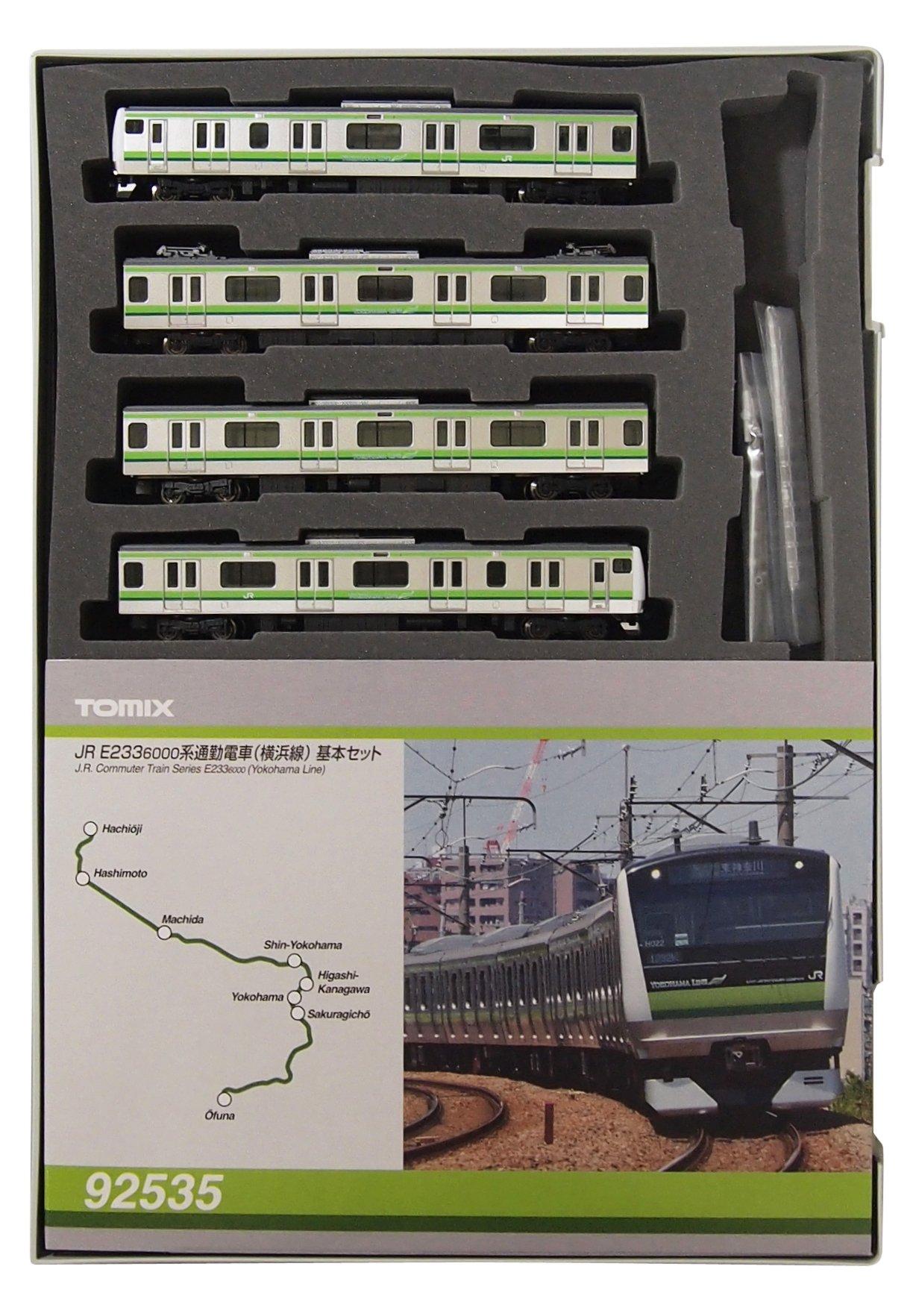 

Базовый набор для модели поезда Yokohama Line серии 6000 TOMIX N E233 92535