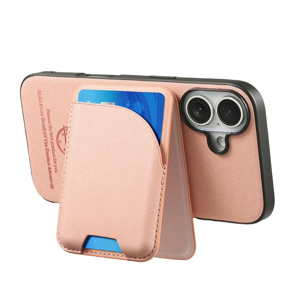 Anti Shock Magnetic Phone Case With Card Slot Premium Textured PU Leather Slim Protective Cover For Secure Everyday Use