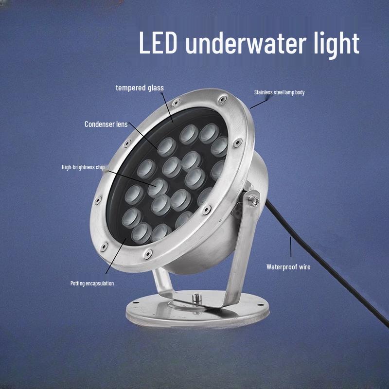 Mengpao Outdoor 9W Single Color Spotlight