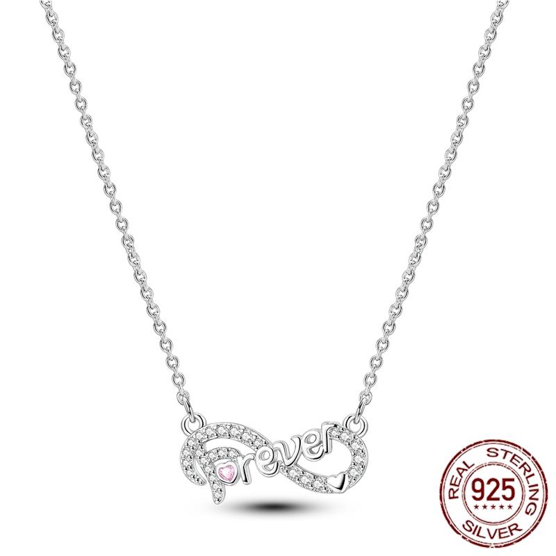 MULA Hote Heart Pendant Necklace 925 Silver Snake Neck Necklace Original Bracelet DIY Jewelry Fashion Luxury Women