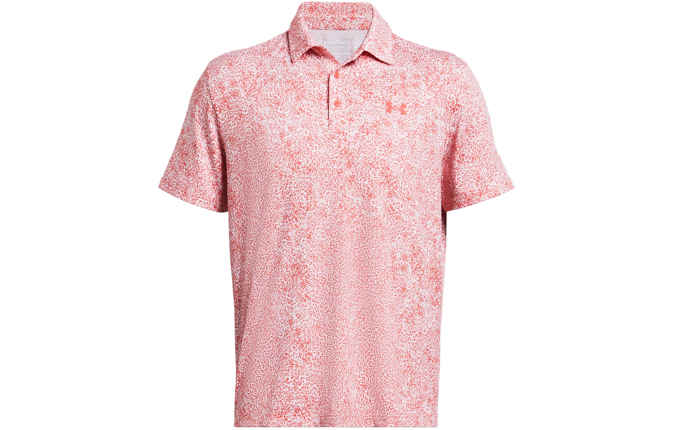 Under Armour UA Playoff Polo Shirt Men s Pink 1378677-811 L