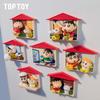 TOP TOY Crayon Shinchan Nohara Family Series  Anime Refrigerator Magnet Figure Cute Children's Toy Birthday Gift