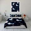 Cute Cartoon Puppies Pattern Bedding Duvet Cover Set Duvet Cover Pillowcases  (1*Duvet Cover 2*Pillowcases, without duvet insert)