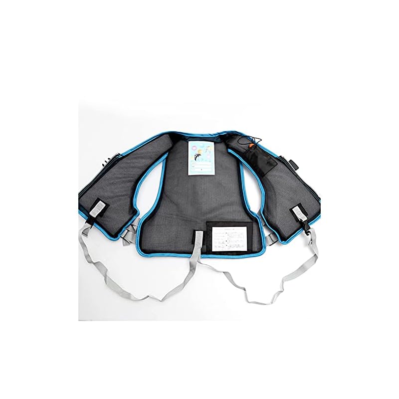 Fine Japan Junior Floating Vest FV-6116 - Kids' Floating Vest for Fishing, River Play, and Water Activities - Reflective Material, Adjustable Belt,