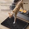 Top-Entry Stainless Steel Cat Litter Box with High Walls for Anti-Splash and Sand Control