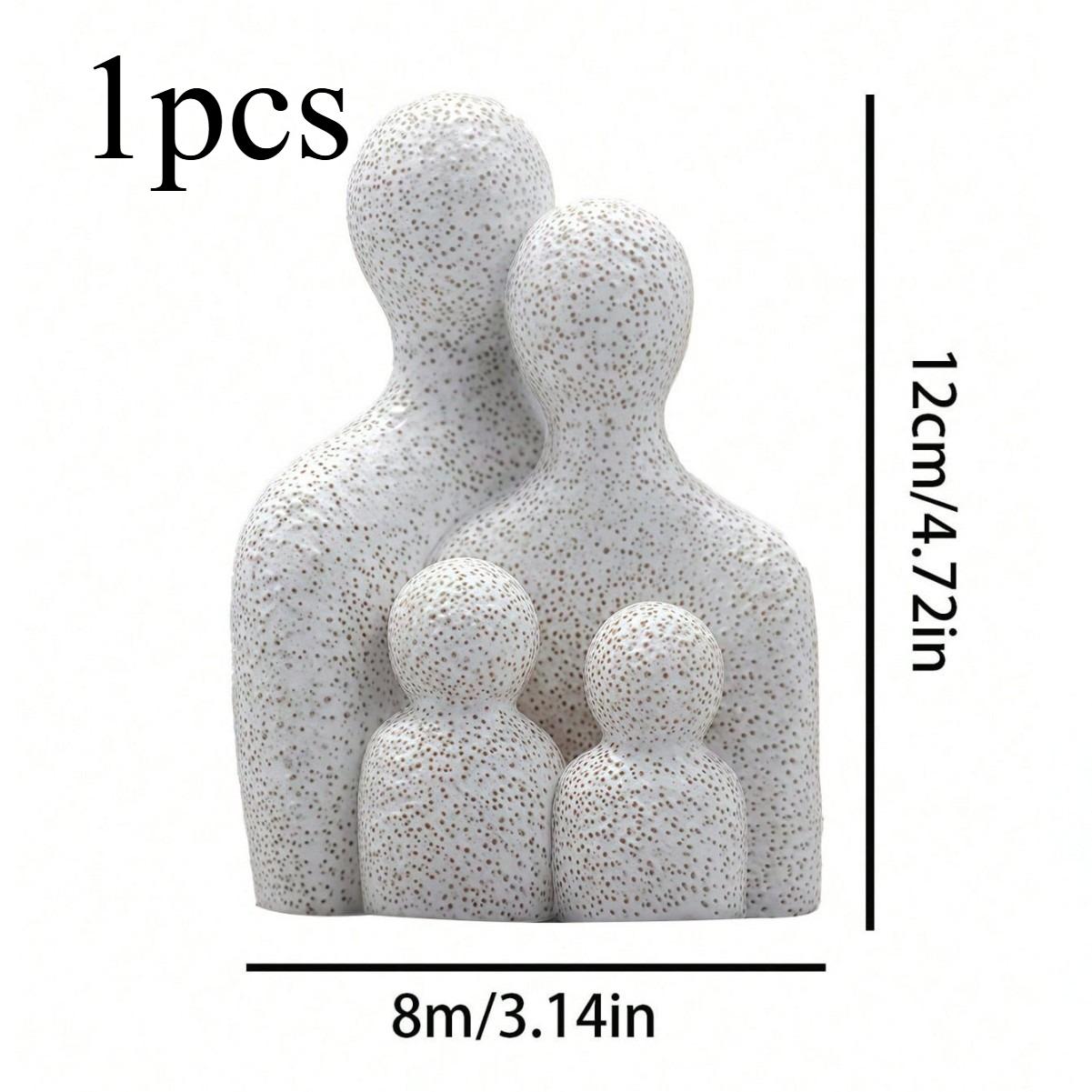 1/2pcs Ornaments for A Family of Four Home Decoration Ornaments Can Be Used As Gifts Suitable for Home Decoration