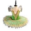 Girls' Ballet Tutu Strappy Tulle Skirt - Toddler Swan Dance Performance Costume