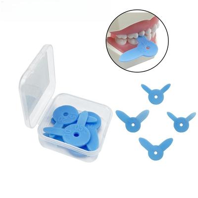 3 scatole Righello in gomma dentale per la misurazione della fessura del dente Cuneo interdentale dentale Strumenti ausiliari per dentisti 4 pezzi/set
