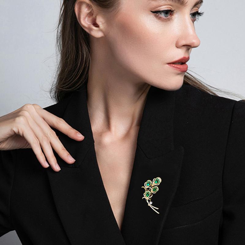 Senior brože Květinové Brože Odznaky pro ženy Přívěsek Módní brože Šperky