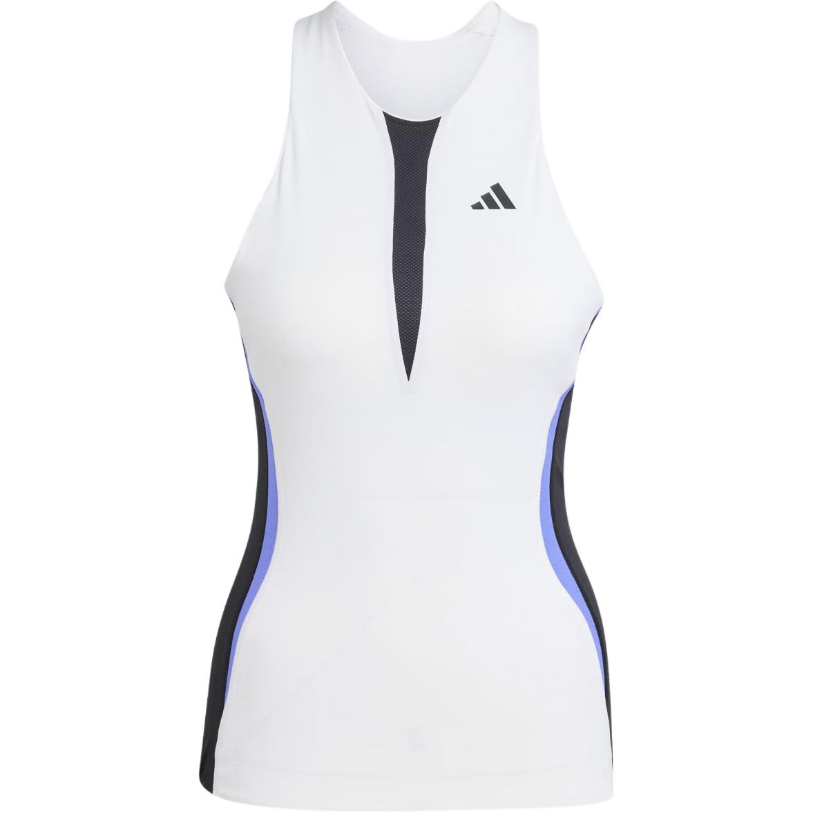

Adidas Heat.Rdy Pro США. Майка Open Series Y-Tank, удобная мягкая спортивная майка без рукавов для женщин, топы белого, синего, черного цветов IM9125 XL