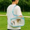 Nylon Portable Pet Bag Breathable Pet Handbag Single Shoulder Pet Carrier Bag  for Cats Dogs