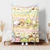 1pc Blanket Sumikko Gurashi2 Print Design, Lightweight Blanket for Sofa, Bed- Soft &Warm, Gift for All Seasons like Christmas, Halloween