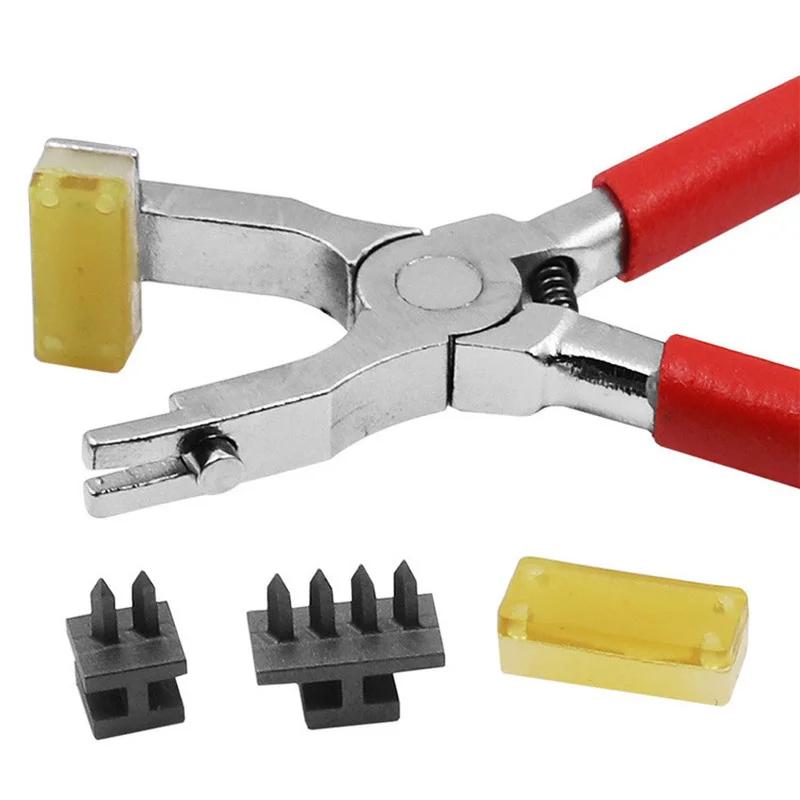 Creative Handheld Silent Leather Punch Pliers 4mm Diamond Stitch Chisel Craft Sewing Punch Tool For Leather Goods Making