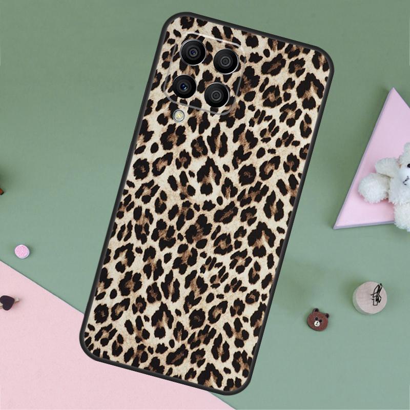 Leopard Print For Samsung Galaxy M11 M21 M31 M12 M13 M14 M15 M35 M34 M54 M33 M53 M32 M52 M06 M16 M55 Case