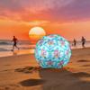 1pc Sea Turtle Flowers Theme Soccer Ball Football, Size 5, Lightweight PVC, Outdoor Training Soccer Ball,Gift J61413