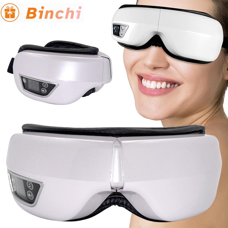 6D Smart Vibration Eye Massager Eye Care Instrument Bluetooth Music Sleep Mask Eye Relax Fatigue Health Care