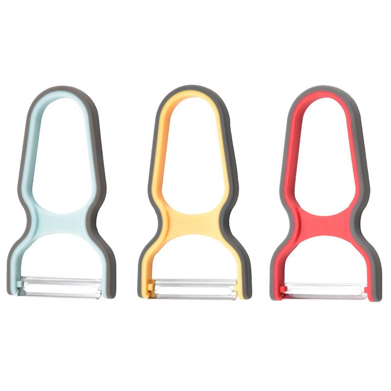 Stainless Steel Peeler Blade Vegetable & Fruit Peeler for Kitchen, Ergonomic Non-Slip Handle