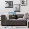 Cologne Cathedral Germany Square Pillowcase Polyester Linen Velvet Printed Decorative Pillow Case Sofa Seater Cushion