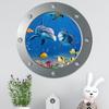 3D Meereswelt Hai Lustige Toilettenaufkleber Toilettendeckel Dekorationsaufkleber Wasserdichte Vinyl-Aufkleber für Badezimmer Heimdekoration