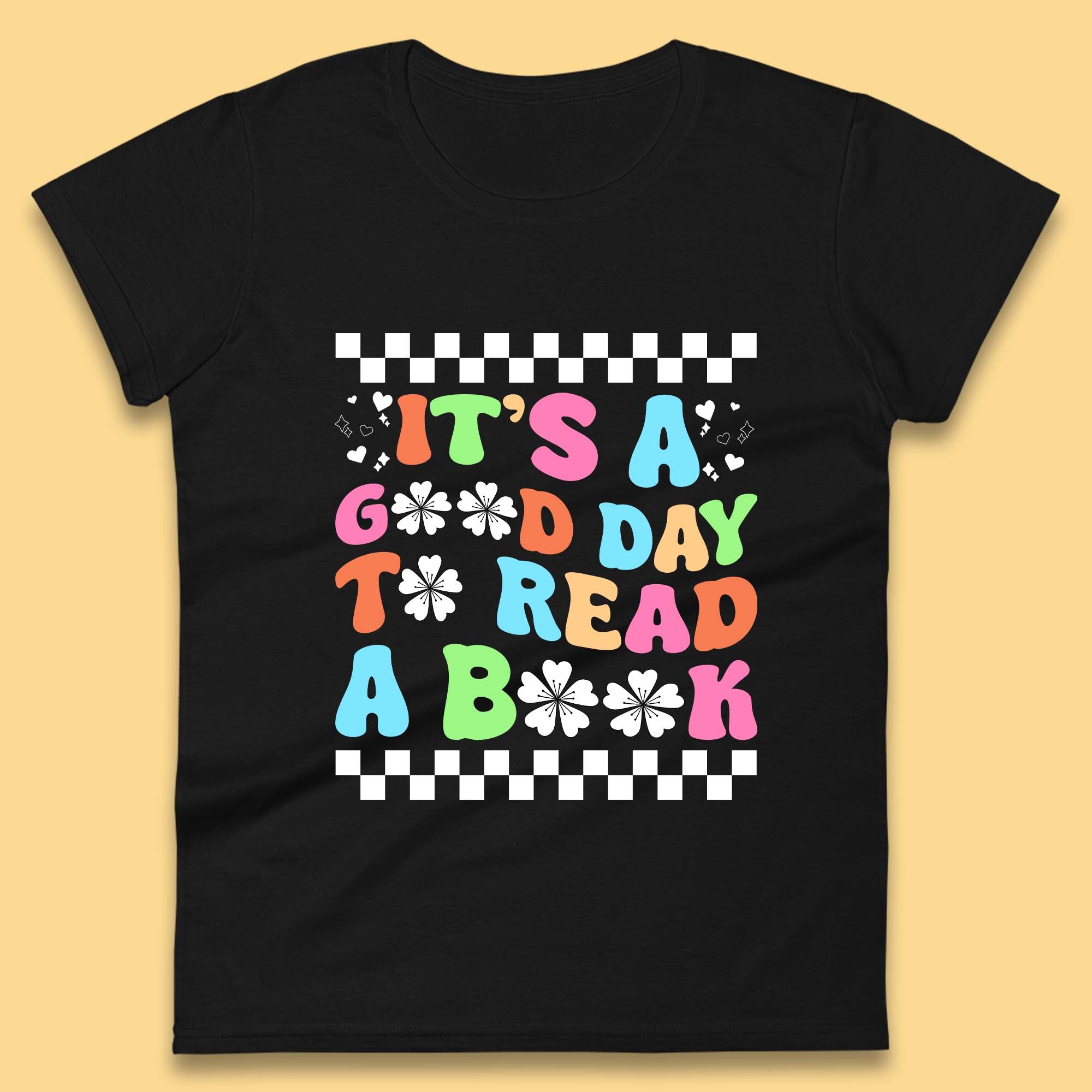 It s A Good Day To Read A Book Womens T-Shirt Mens Tops Tees Unisex S
