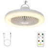 Portable Rechargeable LED Camping Fan Light for Outdoor and Household Use
