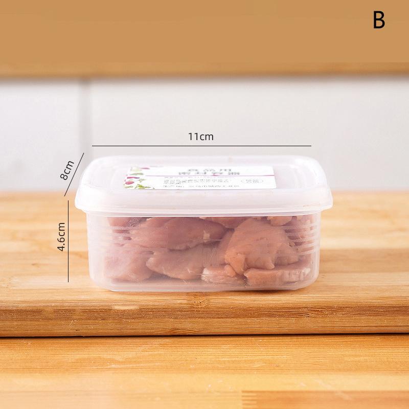 Fresh-Keeping Food Storage Box For Meal Prep And Ingredient Organization In Fridge Or Freezer