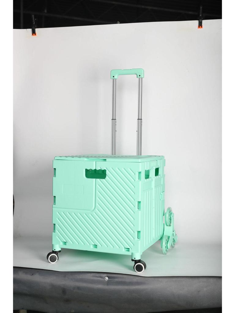 Foldable Wheeled Storage Trolley for Outdoor Camping & Comic Exhibitions