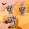 Stress Reducer Toy Popping Eye Rock Man Squeeze Anxiety Relief Watermelon Pinch Gadget Sensory Soft Ball Cabbage Dog