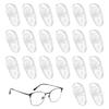 Pack Of 20 Silicone Nose Pads For Glasses Universal G14 Fit Soft AntiSlip Design Eyewear Accessories Replacement Part