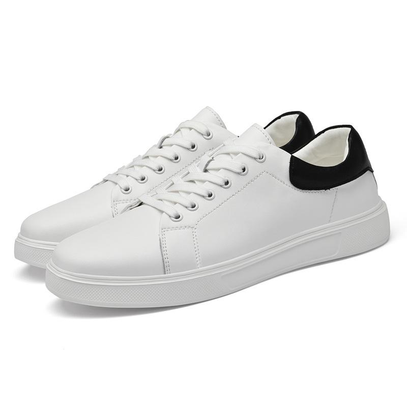 Men's Shoes Autumn Casual Shoes Men's Sports Shoes British Soft Sole Large Size White Shoes Trendy Board Shoes Men