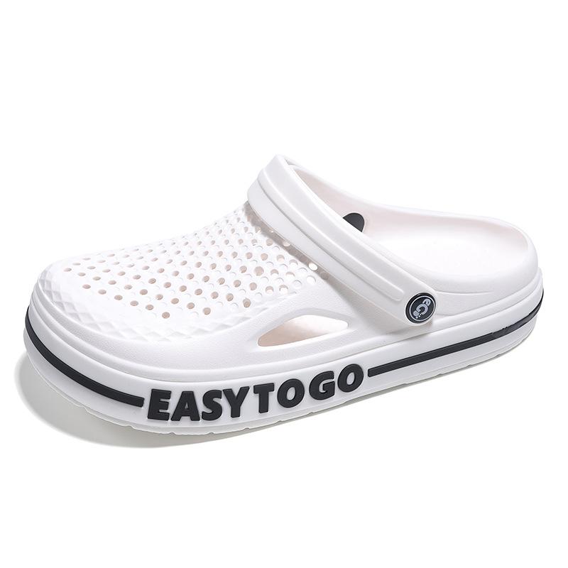 Sabots unisexes, chaussures de jardin, légères, antidérapantes, pantoufles, sandales de plage décontractées ajourées, chaussures pour adultes