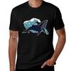 Animal Whale Tshirt Casual Pattern Print Tee Shirt