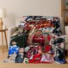 26 Style Anuel AA  Hip Hop Rapper Singer Flannel Blanket,Warm and Cozy Soft Throw Blanket for Home Bedroom Bed Sofa Cover Kid