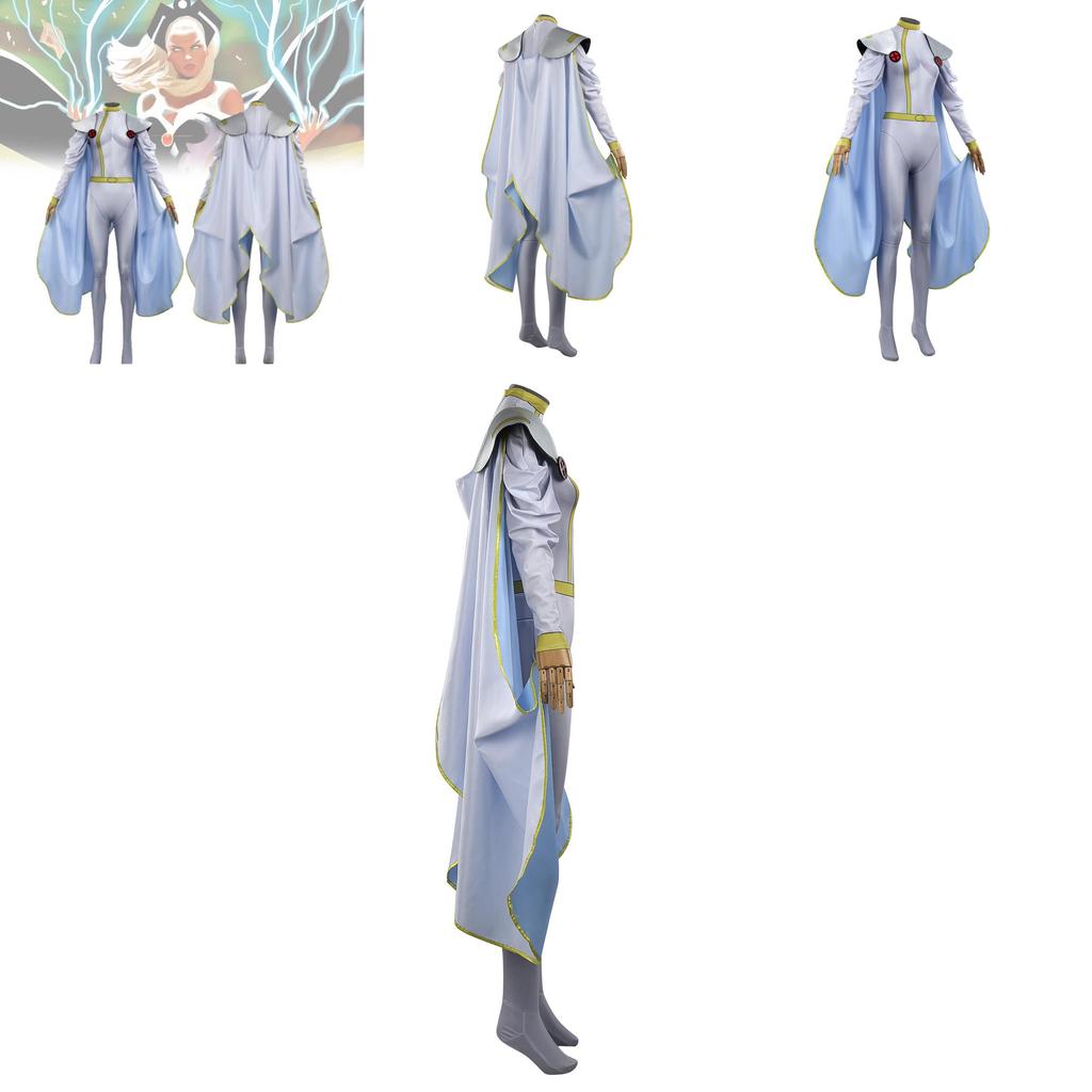 Xmen97 Storm Cosplay Costume Full Set Unisex Fantasy Streetwear Polyester Blend
