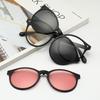 22XXA NO BOX Magnetic Sunglasses Clip And Optical Glasses Frame 6 In 1 Women Men Polarized Night Vision Multipurpose Eyeglasses