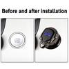 One-key Start Cover Car Engine Start-stop Button Center Cover For Ford ST MK2 FOCUS Mondeo Fiesta EcoSport Ranger Fusion Mustang