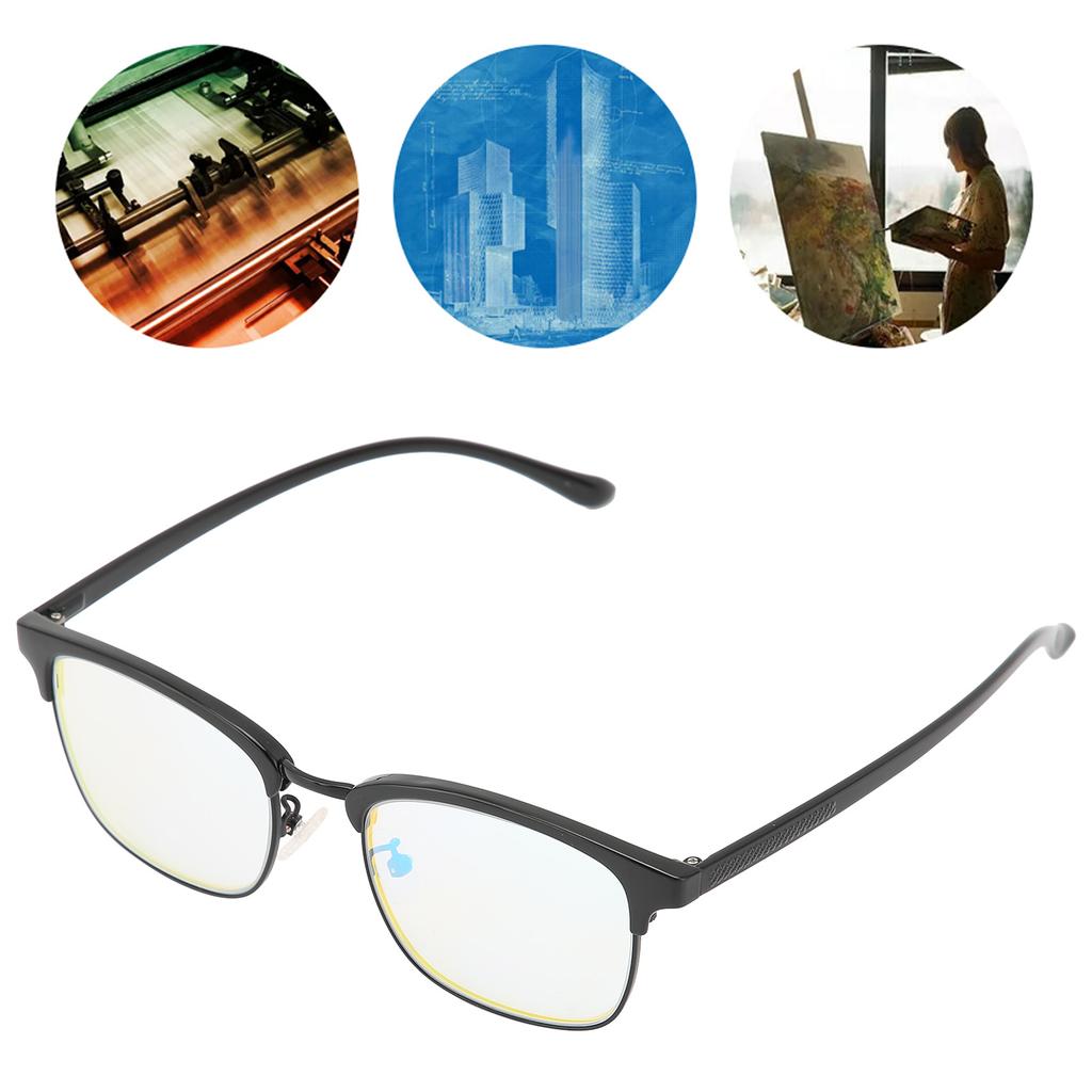 Rot-Grün-Farbenblindheitsbrille Modische Blendschutz-Unisex-Farbenblindheitsbrille