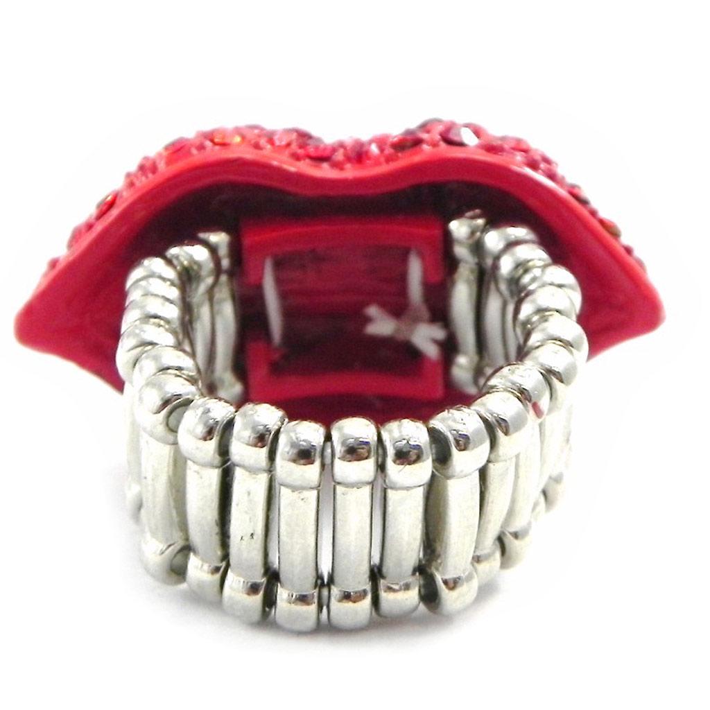 Les Trésors De Lily [I4552] - Bague Créateur 'Sissi' rouge