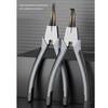 Professional 4Piece Snap Rings Pliers Set for Internal & External Rings, High Carbon Steel with Comfortable Grip Handle