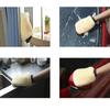 Microfiber Car Wash Mitt No Scratch Soft Fluffy Plush High Foam Absorbent Glove for SUV Truck Motorcycle Washing