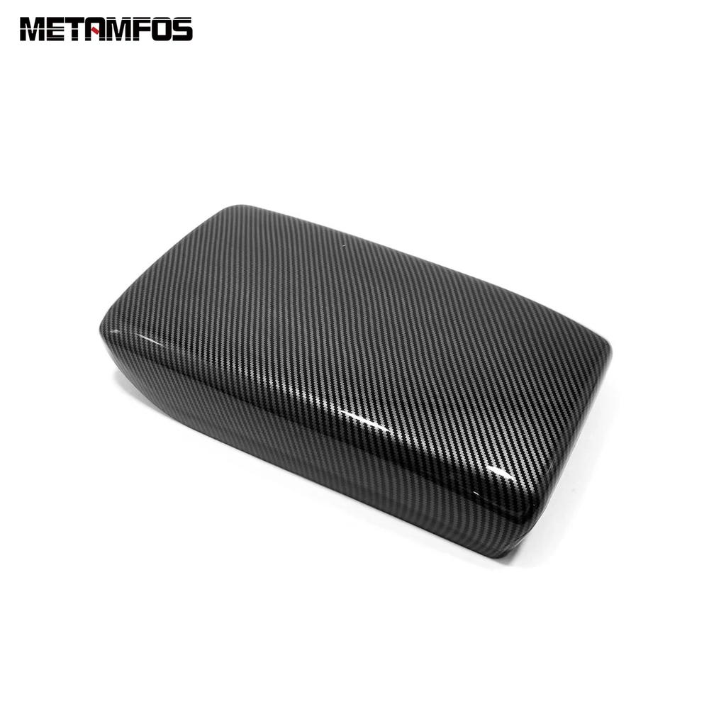 For Honda CR-V CRV  2024 2025 Carbon Fiber Center Console Armrest Box Panel Cover Trim Sticker Accessories Car Styling