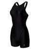 Laelliseupocheu [Oslh614 Blk] Solid Birdskin Half-Length X-Back Black