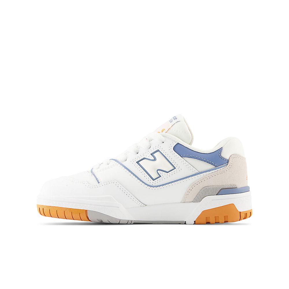 Sneakers New Balance White/Blue/Orange Junior 550